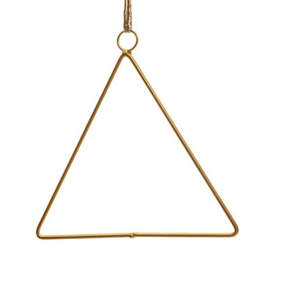 Gold Geometric Hanging Decorations