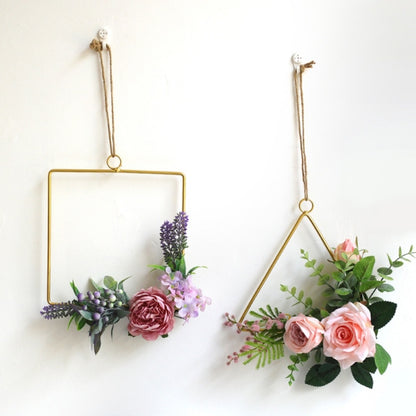 Gold Geometric Hanging Decorations