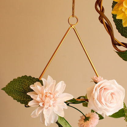 Gold Geometric Hanging Decorations